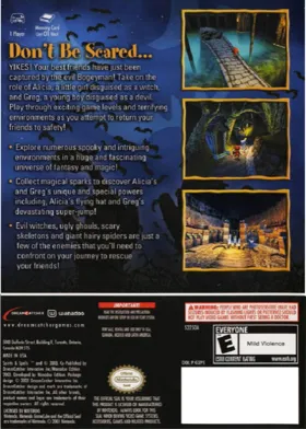 Spirits & Spells box cover back